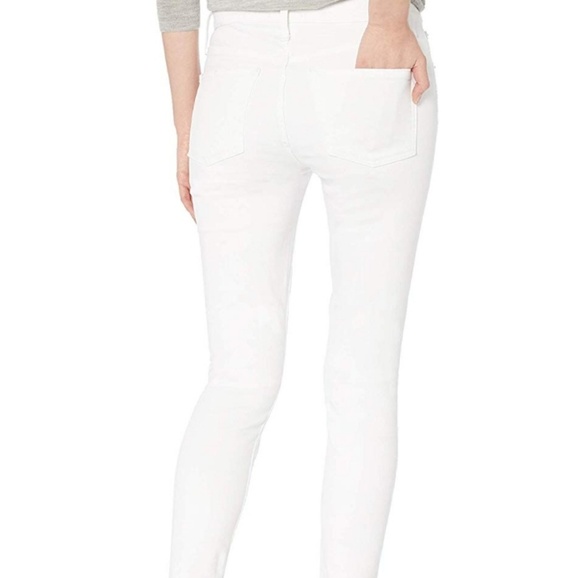 J Crew Midrise Toothpick white jeans size 30 - Picture 2 of 4